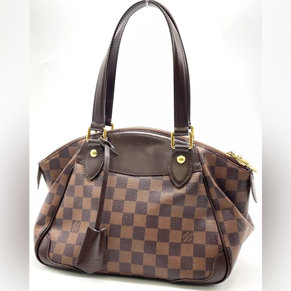 Louis Vuitton Damier Ebene Verona PM Shoulder Hand Bag